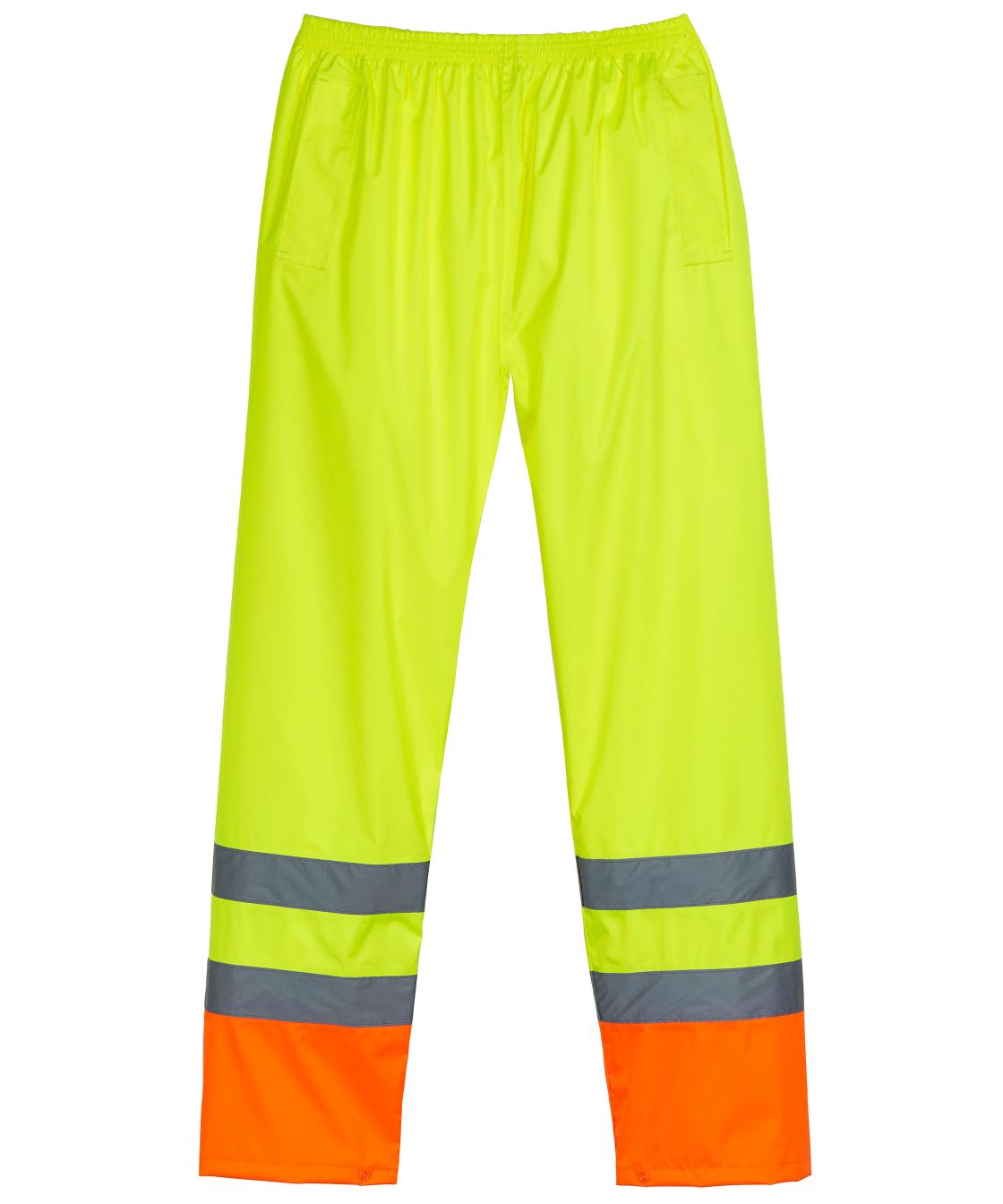 Warnschutz-Regenhose, gelb/orange gelb/orange