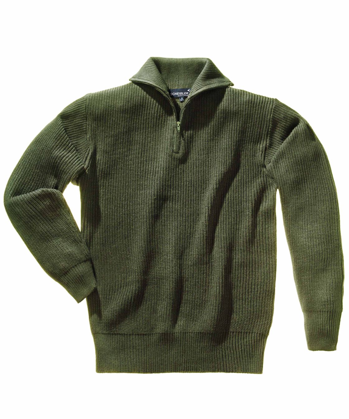 Troyer-Pullover, oliv oliv