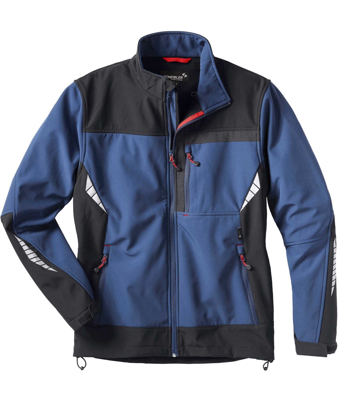 Professional Softshelljacke, blau/schwarz blau/schwarz