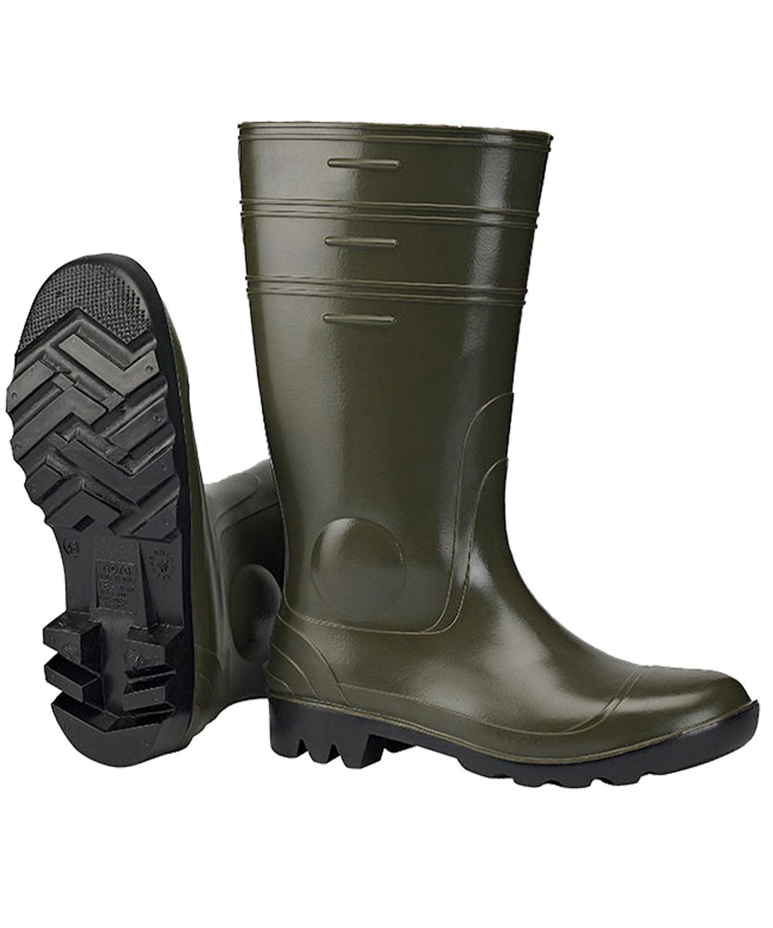 PVC-Sicherheitsstiefel S5, oliv oliv