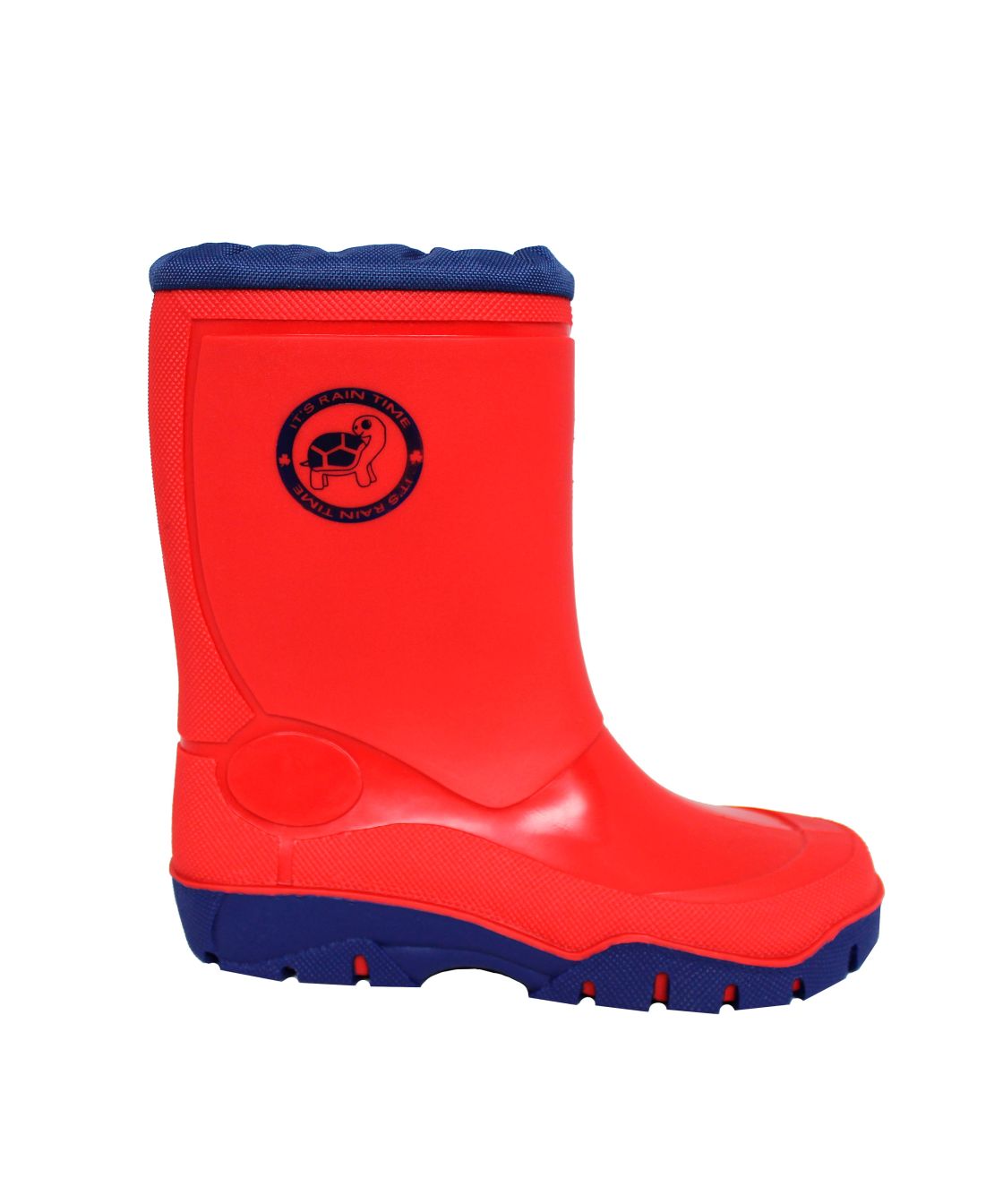 Kinder-Winterstiefel, rot/blau rot/blau