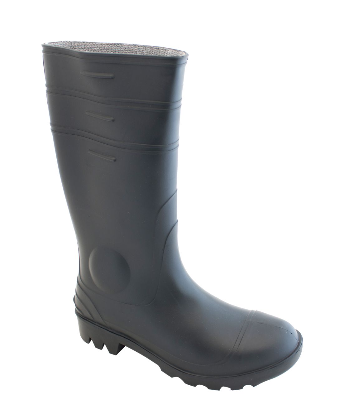 PVC-Sicherheitsstiefel S5, schwarz schwarz