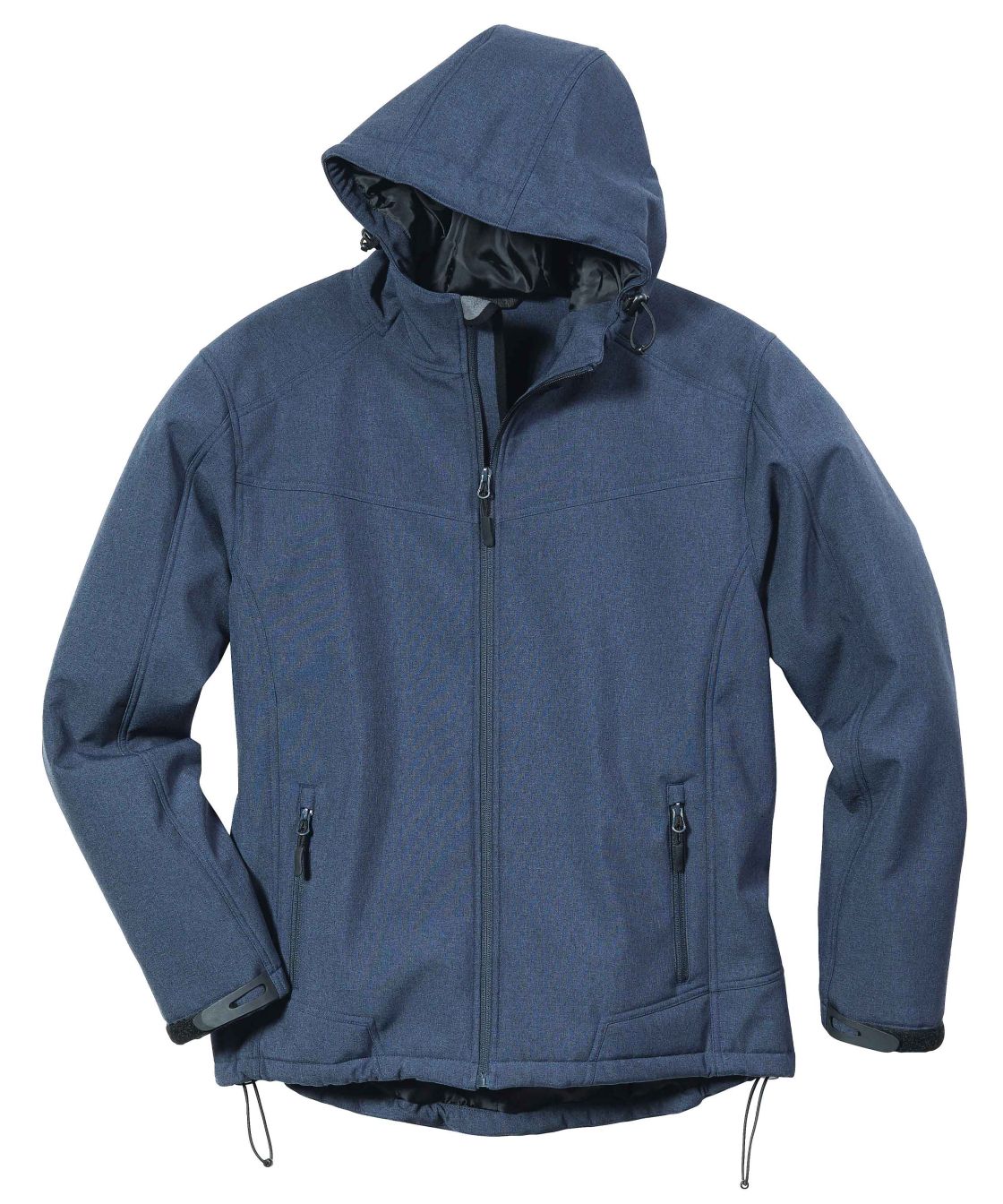 Active Thermo-Softshelljacke, blau-meliert blau-meliert