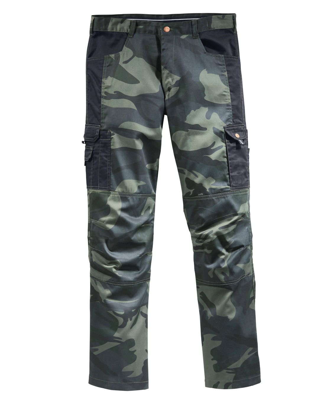 Bundhose Camouflage, oliv-camouflage camouflage