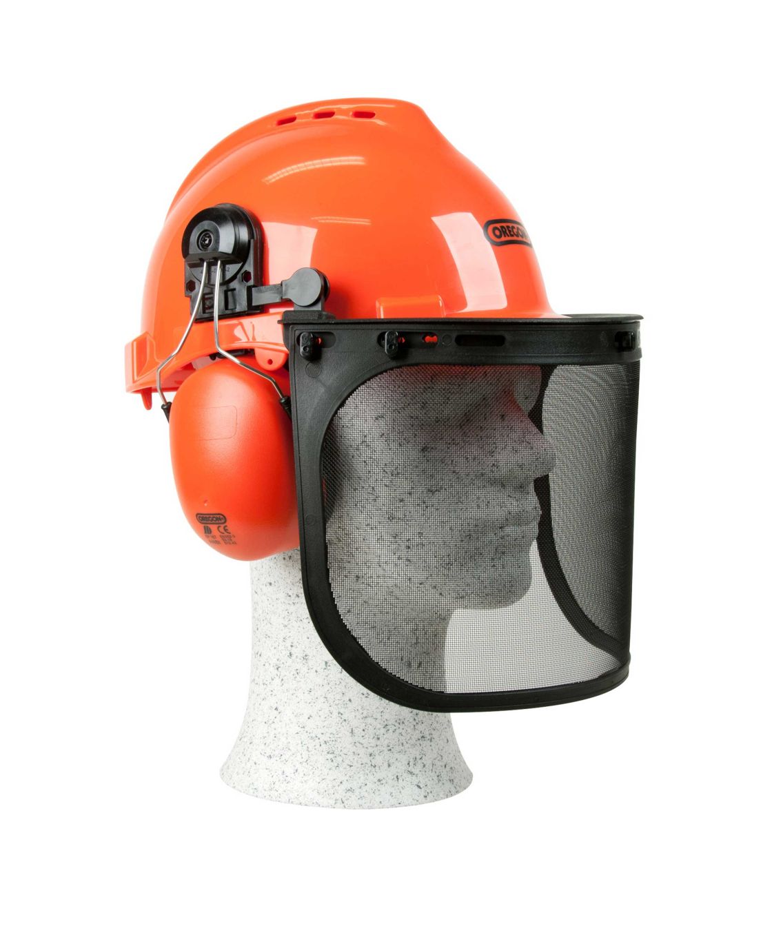 Waldarbeiterschutzhelm P-4-F-Kombi, orange, orange