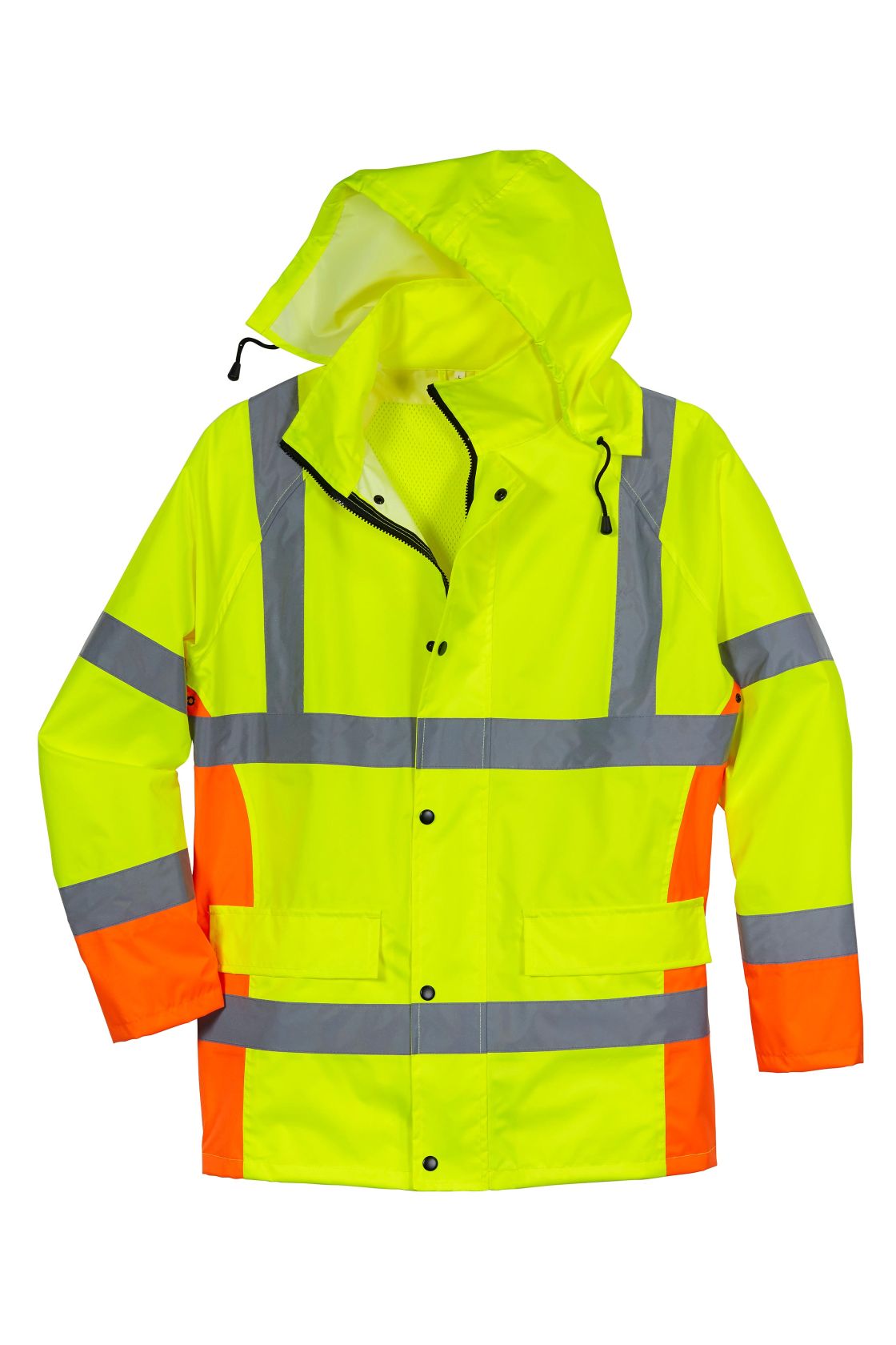 Warnschutz-Regenjacke, gelb/orange gelb/orange