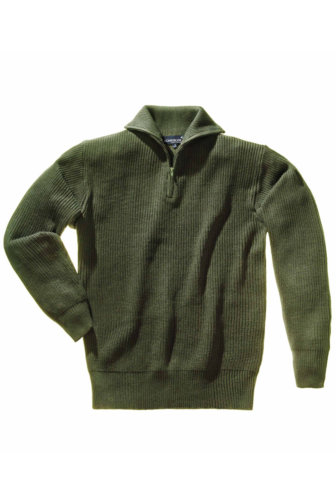 Troyer-Pullover, oliv oliv