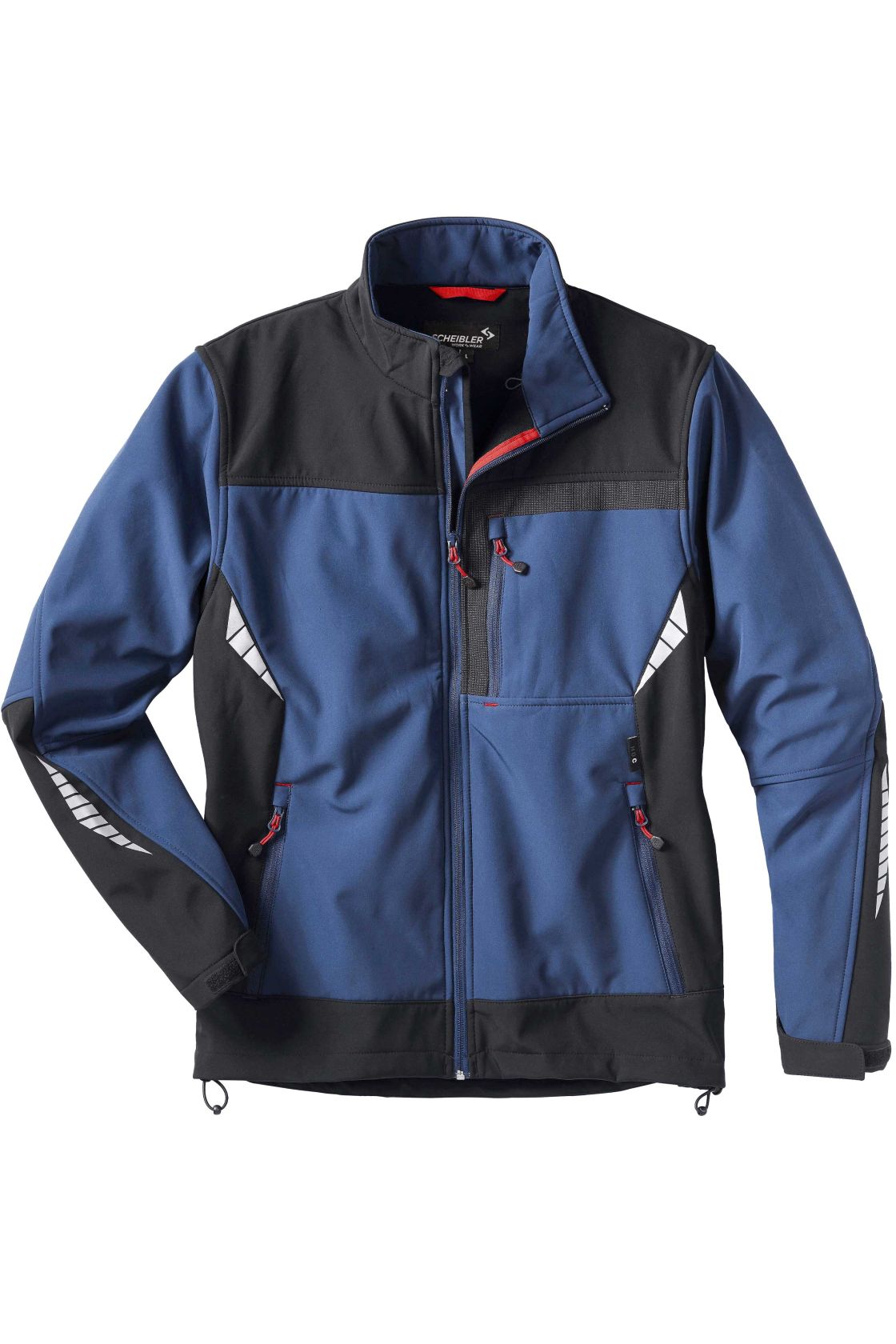 Professional Softshelljacke, blau/schwarz blau/schwarz