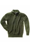 Troyer-Pullover, oliv oliv